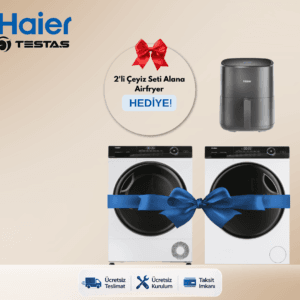 En Çok Satılan Haier 2’li Beyaz Eşya Çeyiz Seti