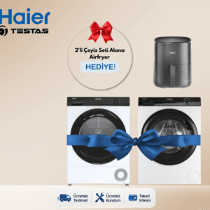 Haier 2’li Beyaz Eşya Çeyiz Seti